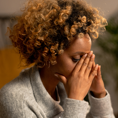 Fourth sign you're not wearing a leak-proof adult diaper: Anxiety