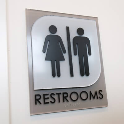 restroom sign