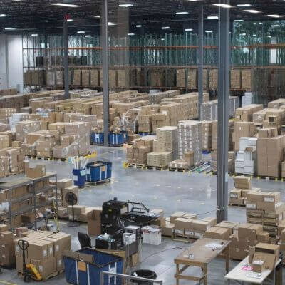 NorthShore's warehouse & fulfillment center