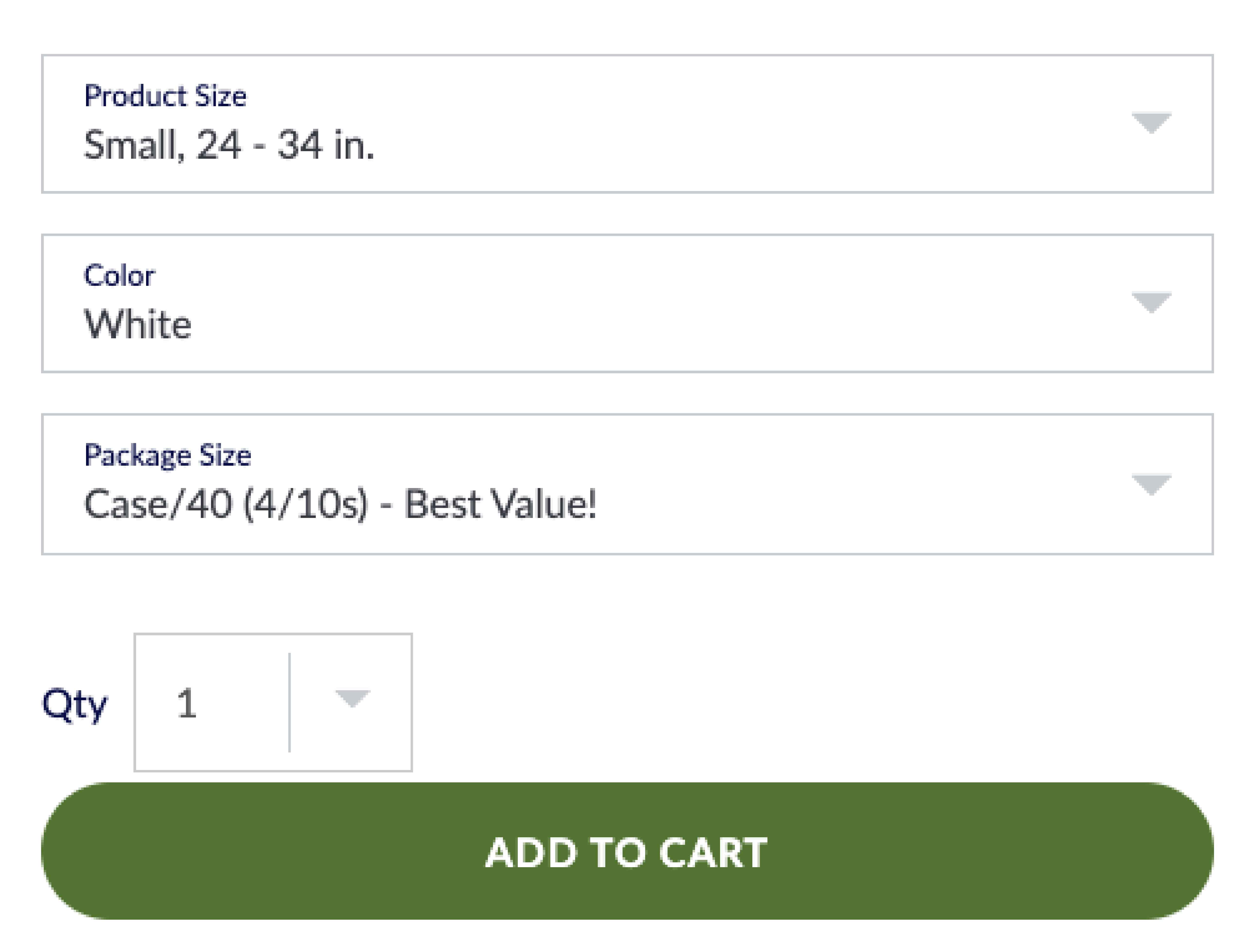 NorthShore's Auto-Ship Step 2 with screenshot of product selections