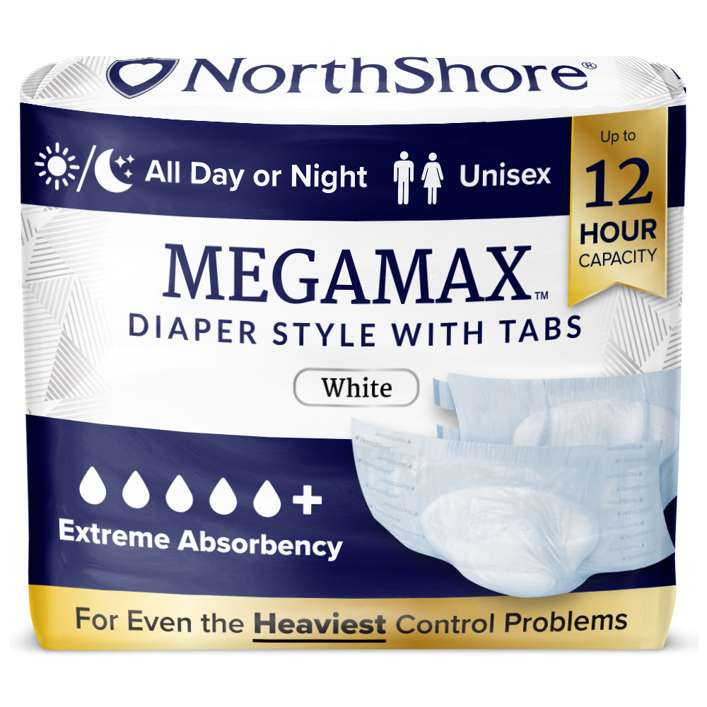 MegaMax Adult Tab-Style Briefs